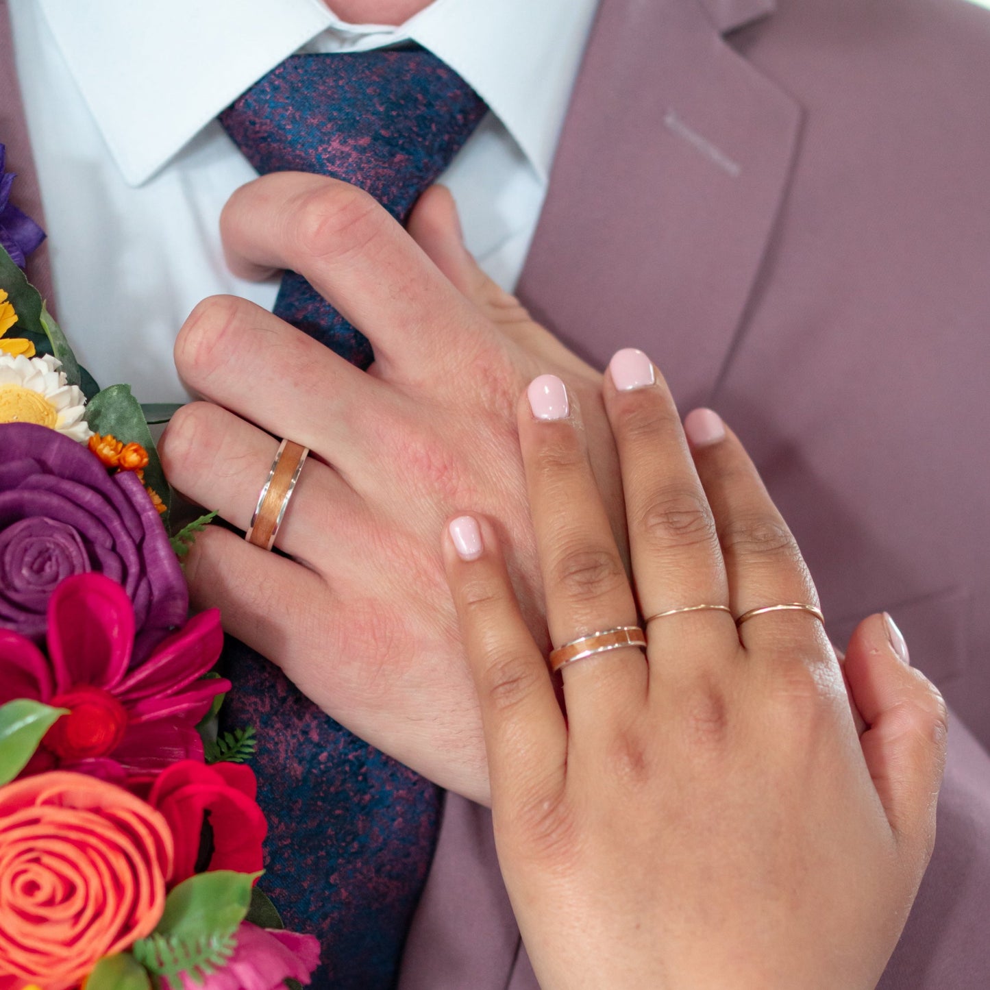 Customizable Ring Set | Silver