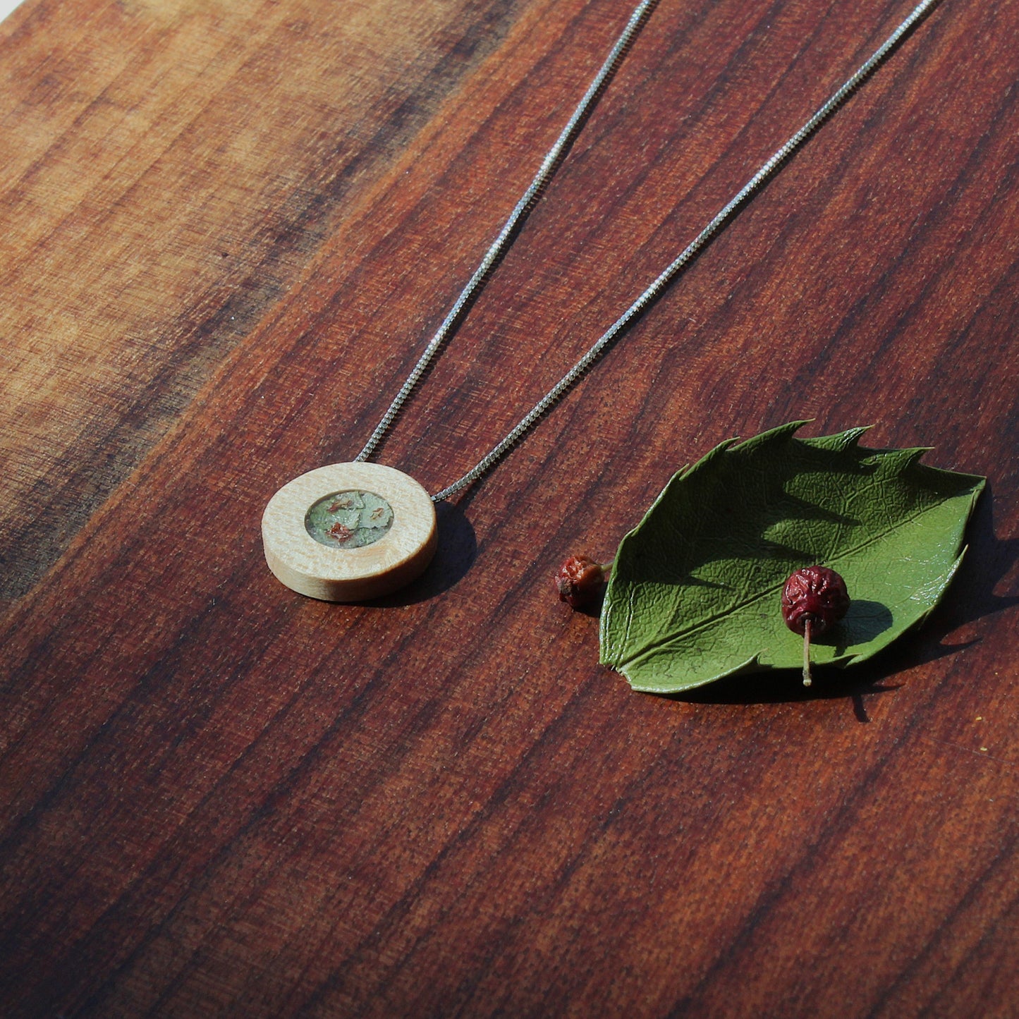 December Birth Flower Pendant