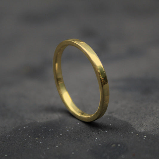 gold ring 2mm