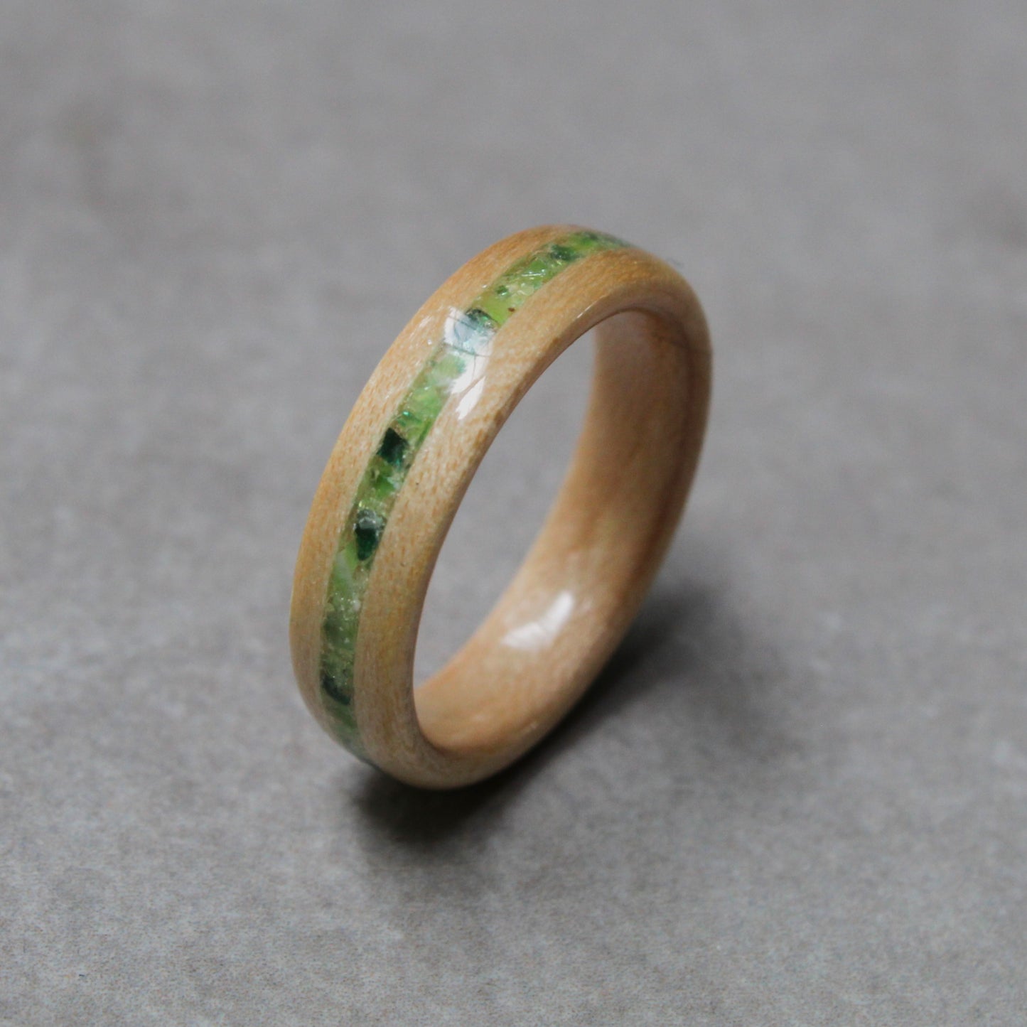 Stained glass ring