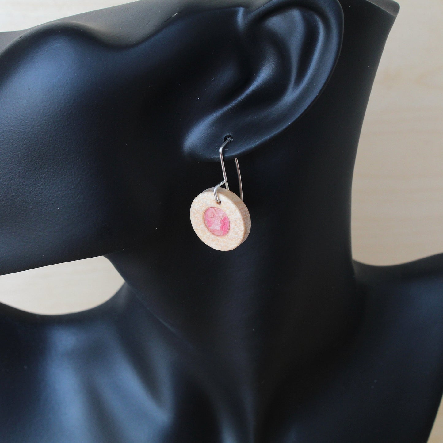 January Birth Flower Earrings
