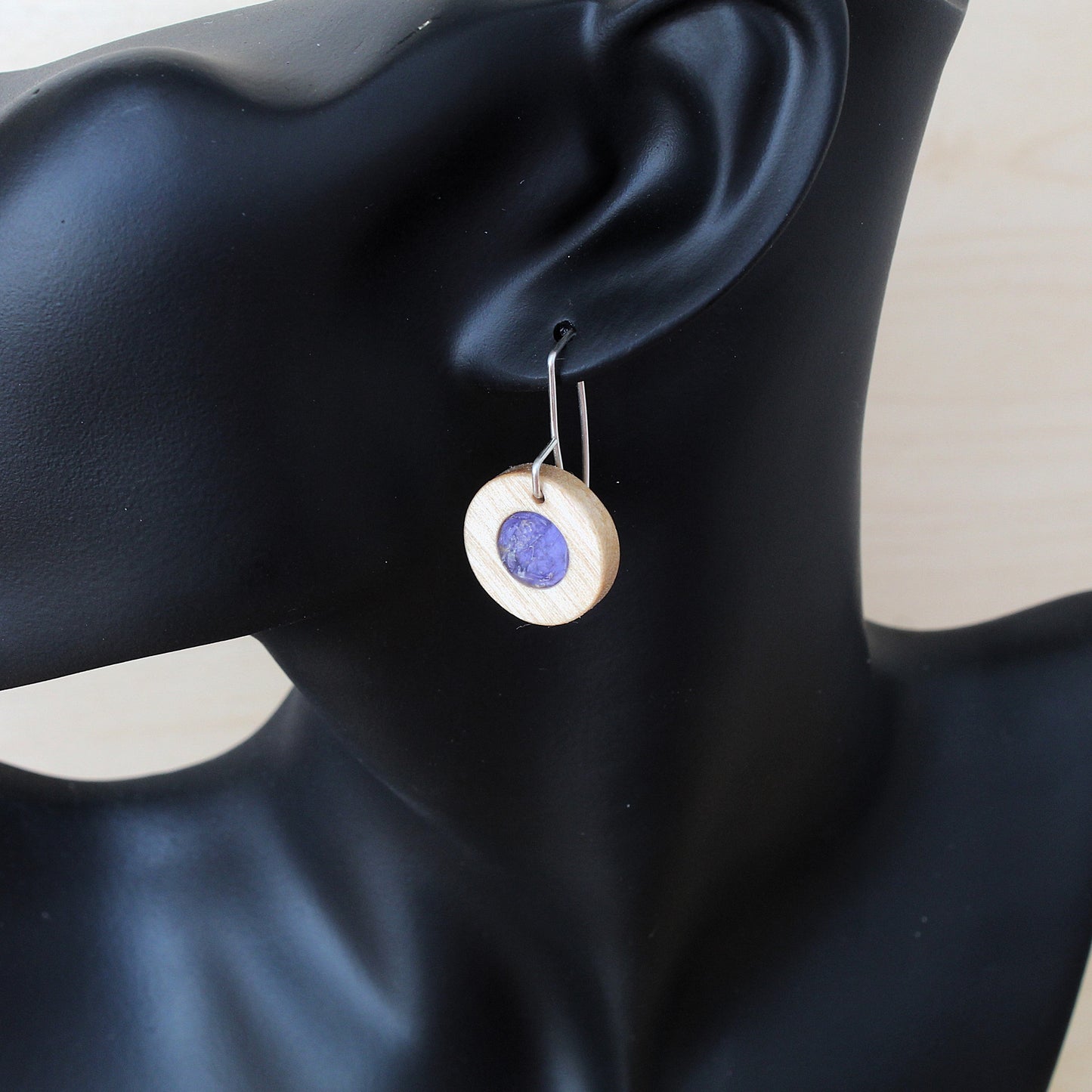 July Birth Flower Earrings