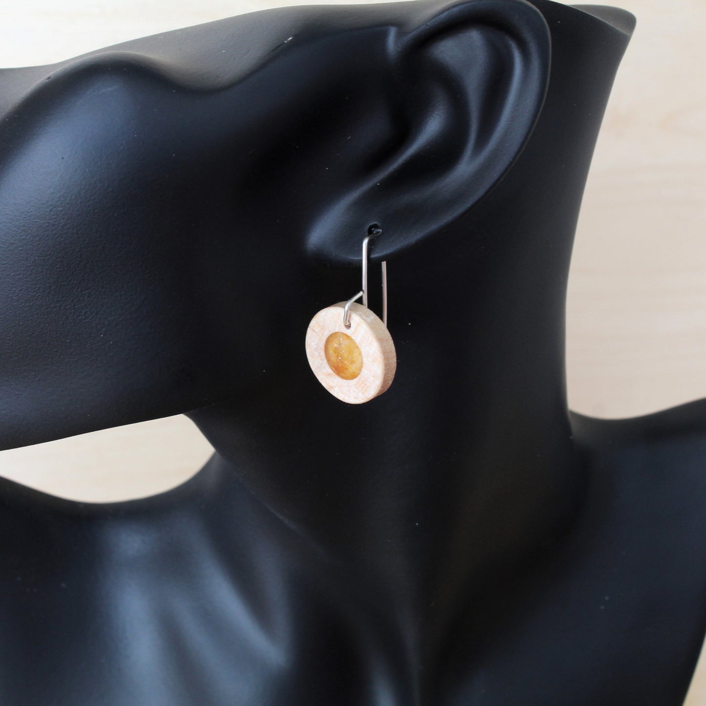 March Birth Flower Earrings