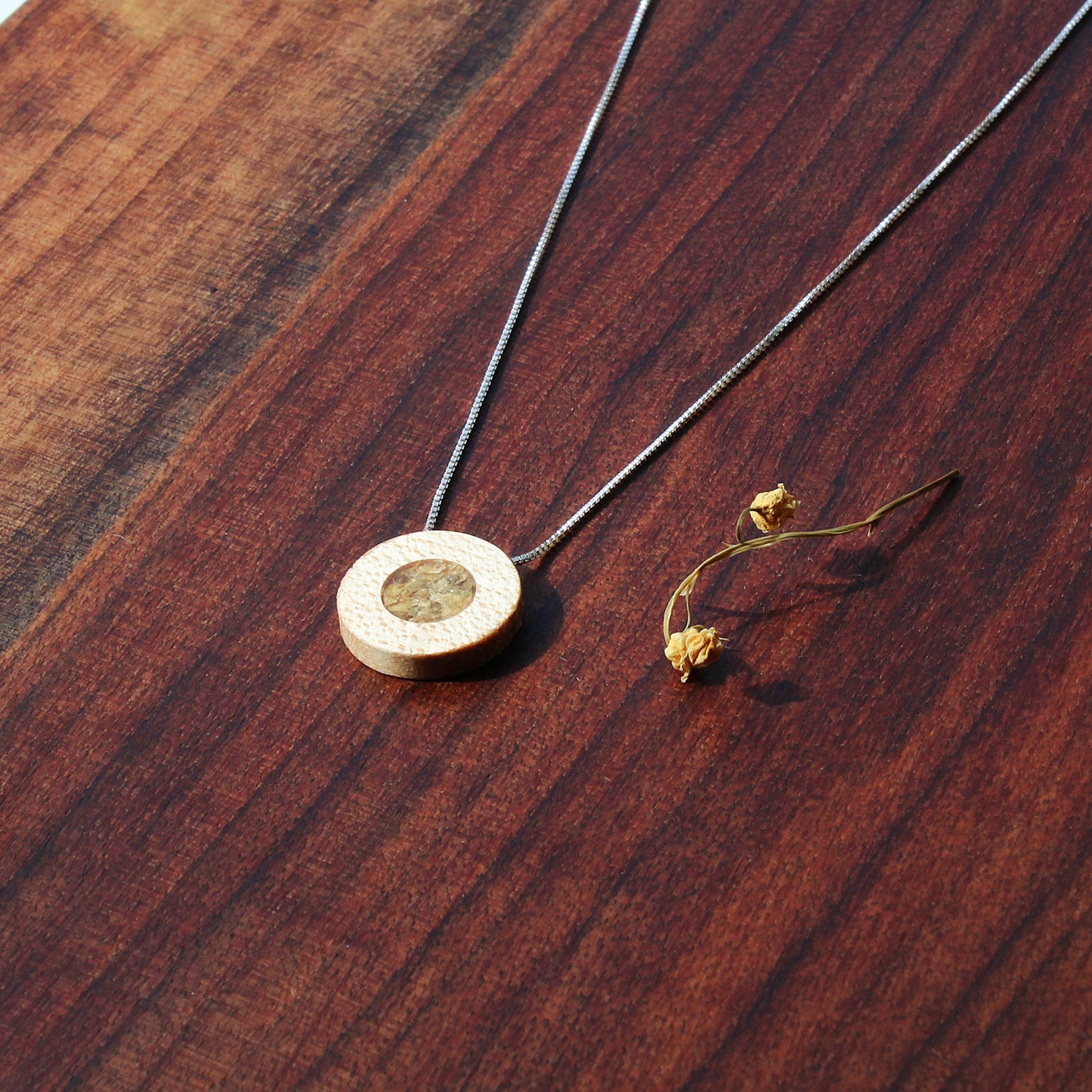 May Birth Flower Pendant