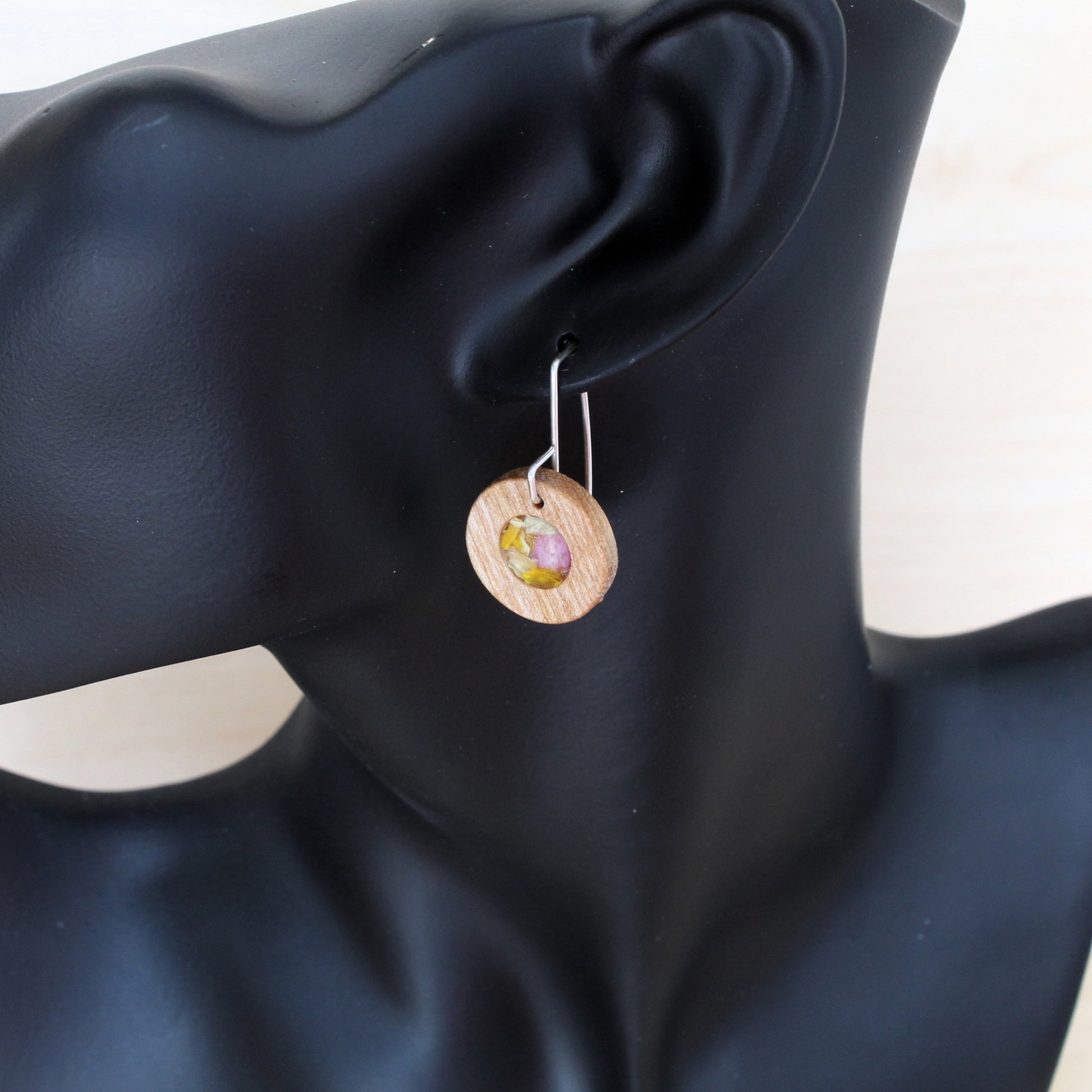 November Birth Flower Earrings