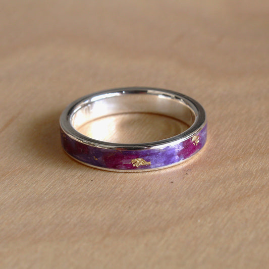 The Nebula silver ring