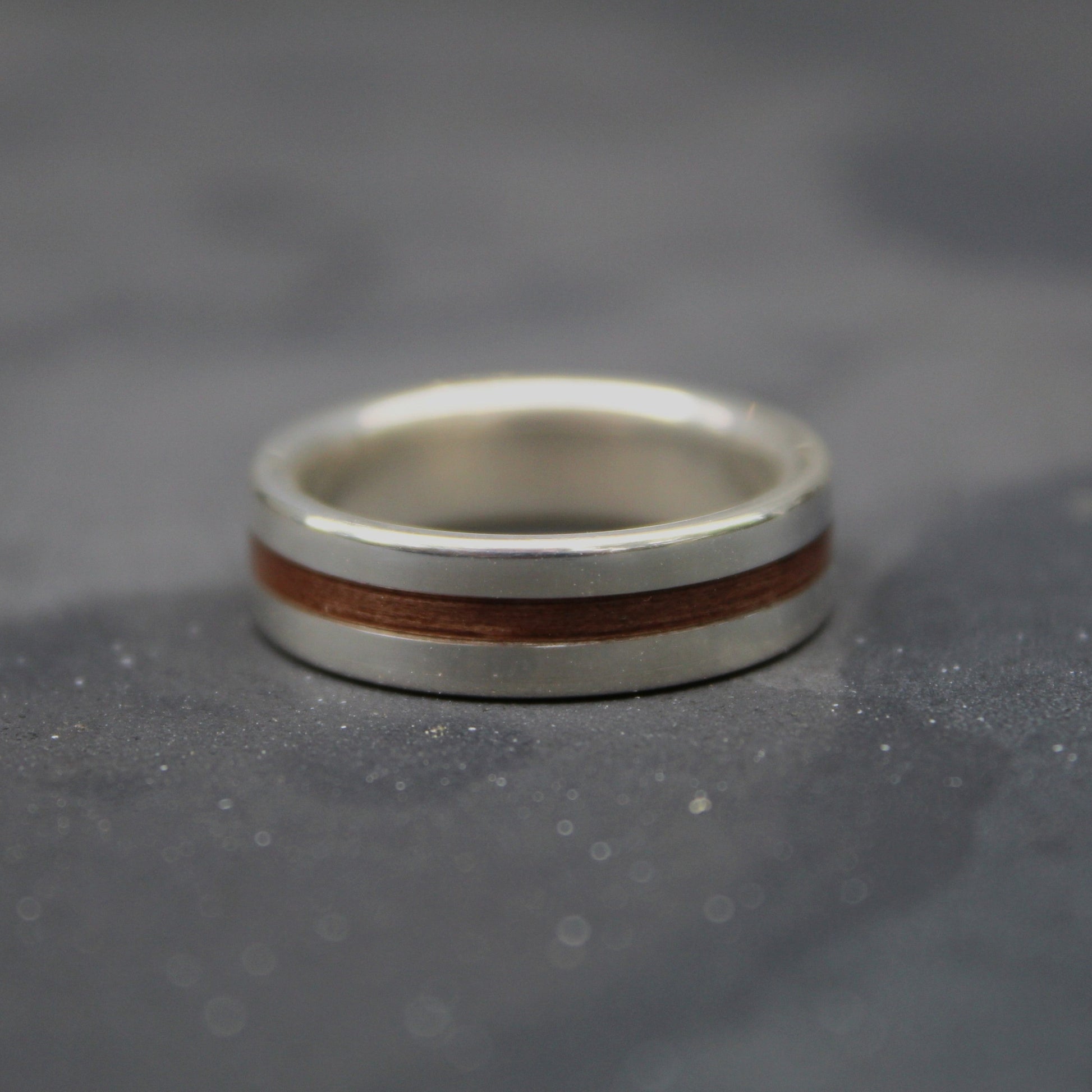 inlaid wood ring