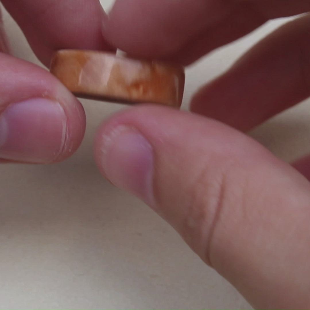 maple wooden ring