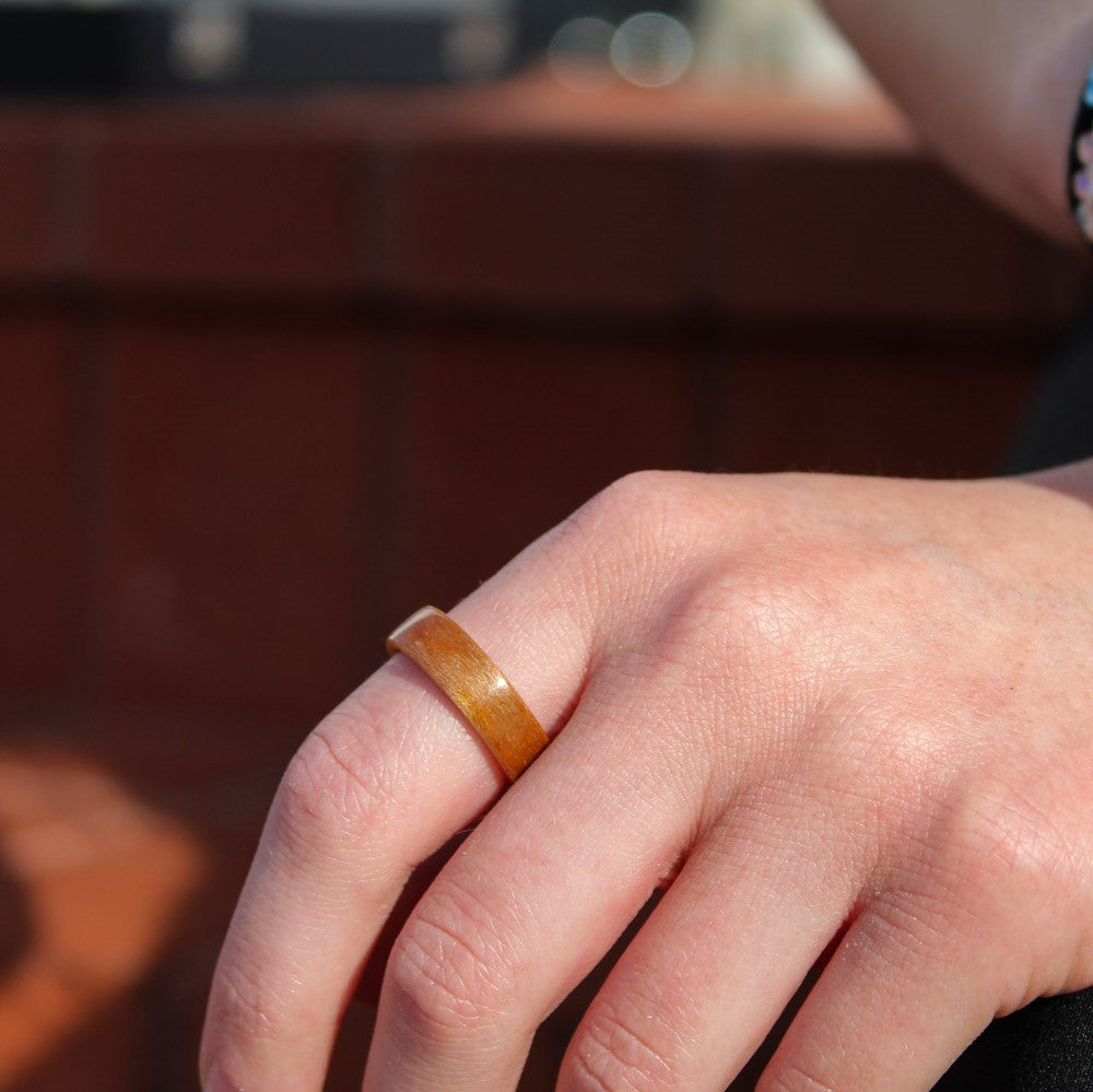 cherry wood ring