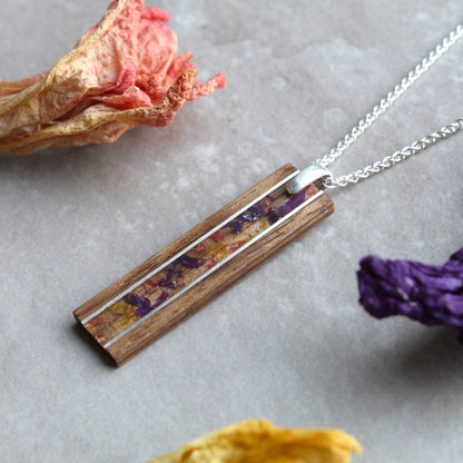 Gladiolus Pendant Necklace