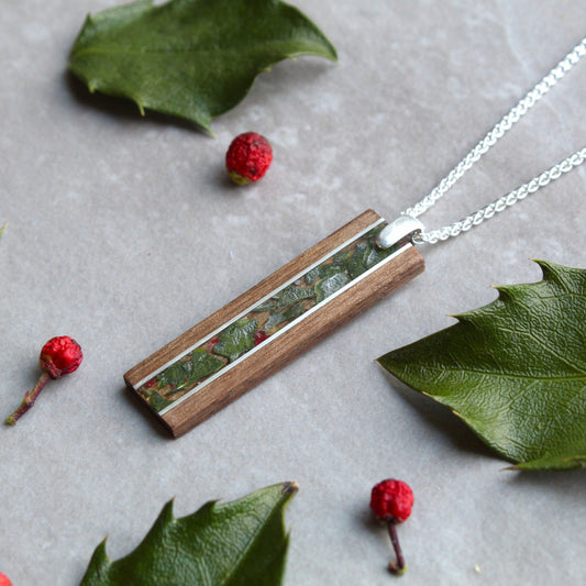 Holly Pendant Necklace
