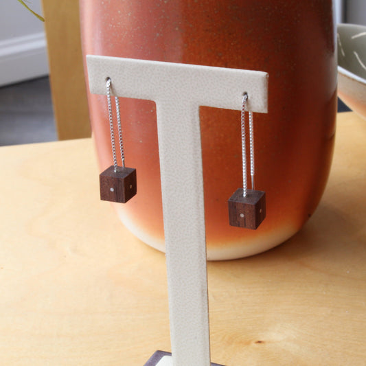 Dice earrings 